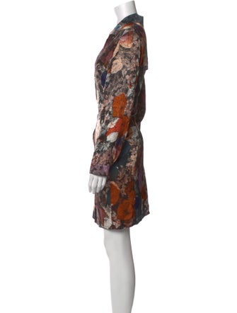 Raquel Allegra Floral Print Mini Dress