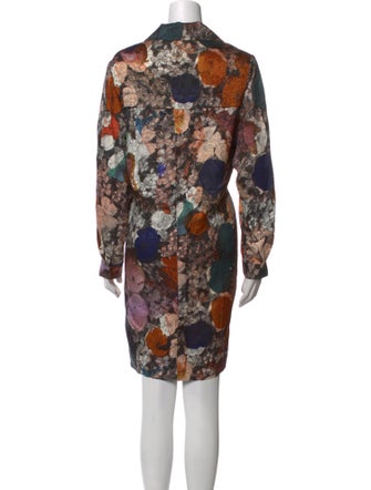 Raquel Allegra Floral Print Mini Dress