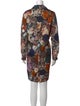Raquel Allegra Floral Print Mini Dress