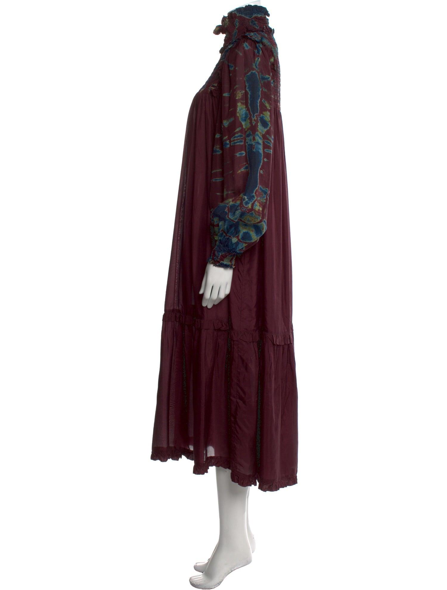 Raquel Allegra Silk Long Dress