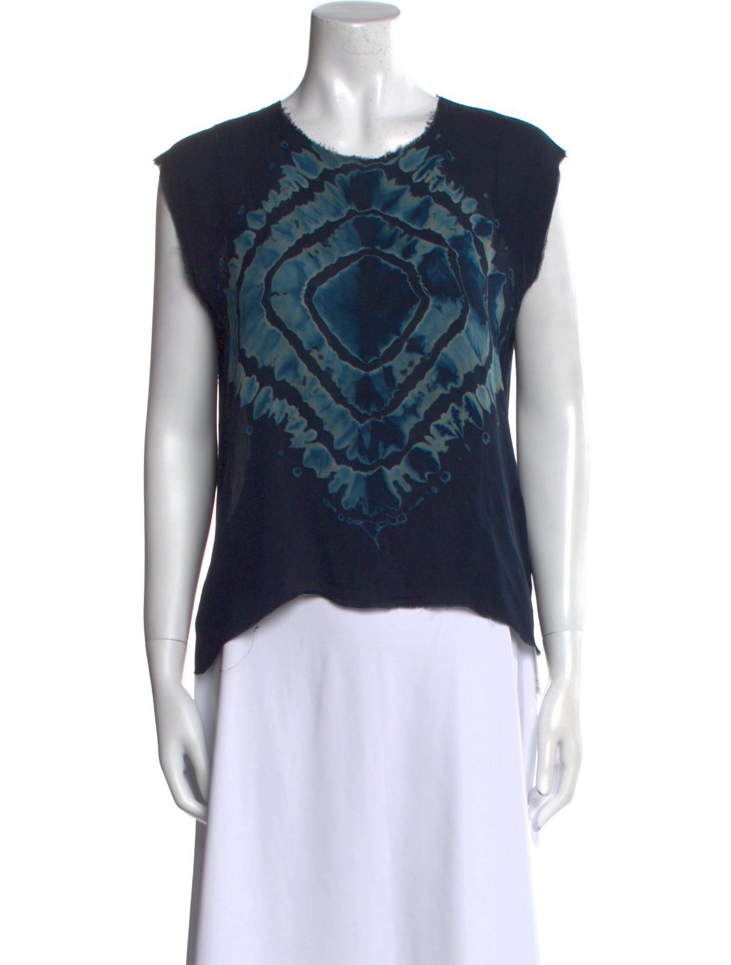 Raquel Allegra Graphic Print Crew Neck T-Shirt