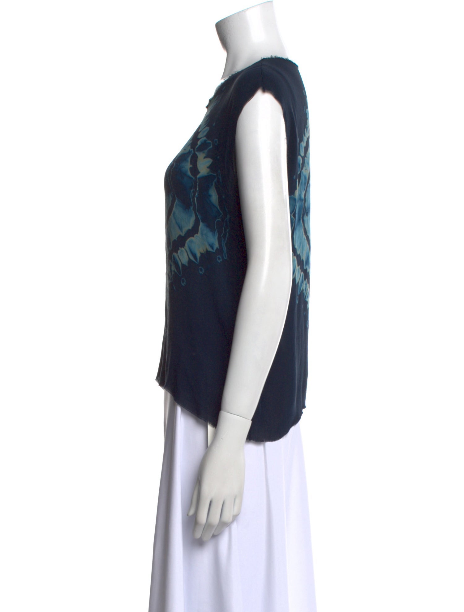 Raquel Allegra Graphic Print Crew Neck T-Shirt