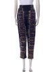 Raquel Allegra Tie-Dye Print Straight Leg Pants