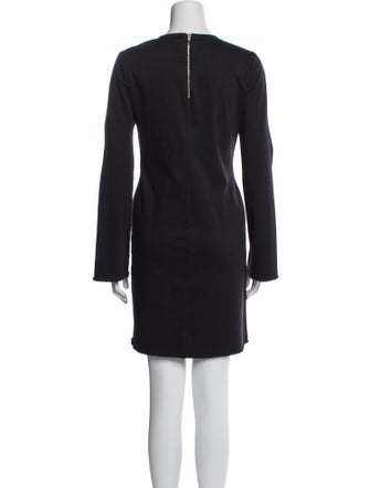 Raquel Allegra Crew Neck Mini Dress