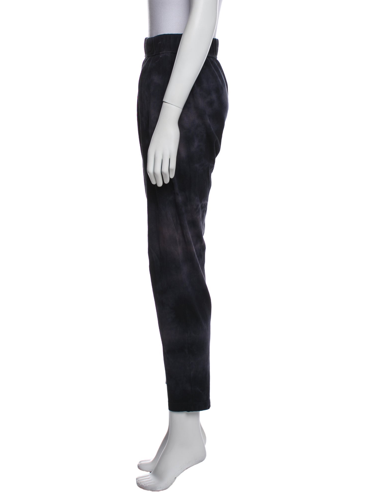 Raquel Allegra Tie-Dye Print Skinny Leg Pants