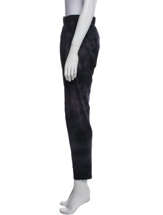 Raquel Allegra Tie-Dye Print Skinny Leg Pants
