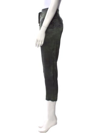 Raquel Allegra Silk Straight Leg Pants