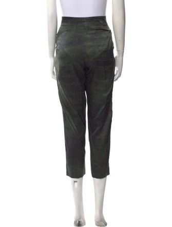 Raquel Allegra Silk Straight Leg Pants