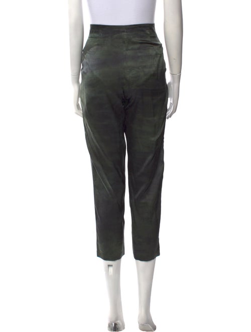 Raquel Allegra Silk Straight Leg Pants