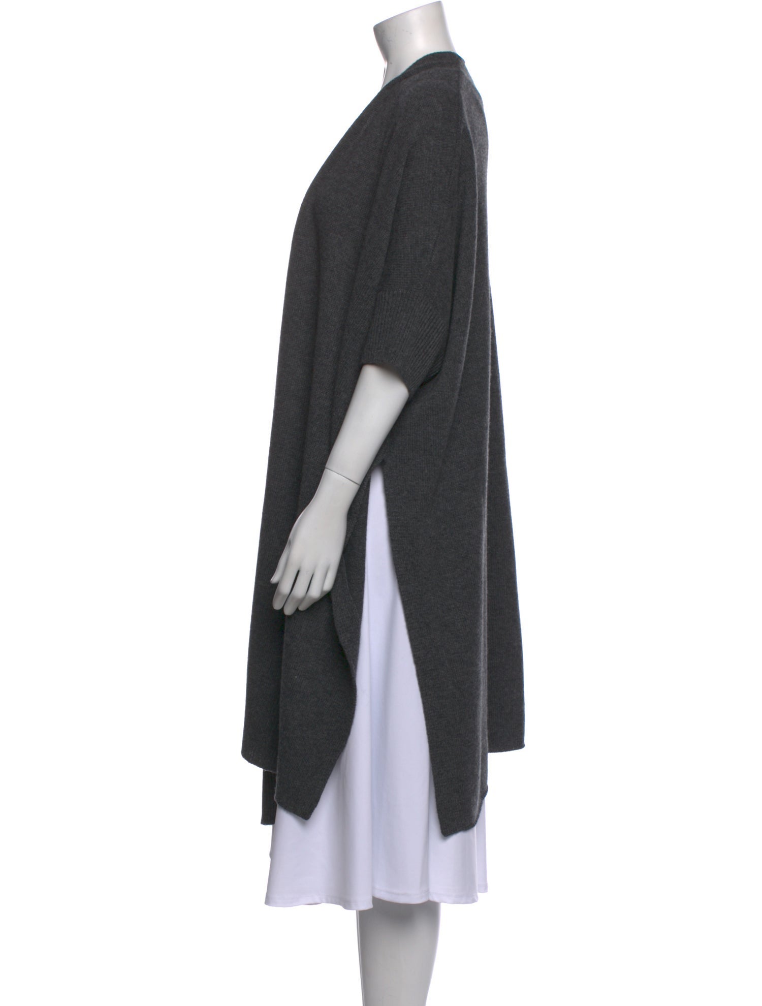 Raquel Allegra Merino Wool Open Front Sweater