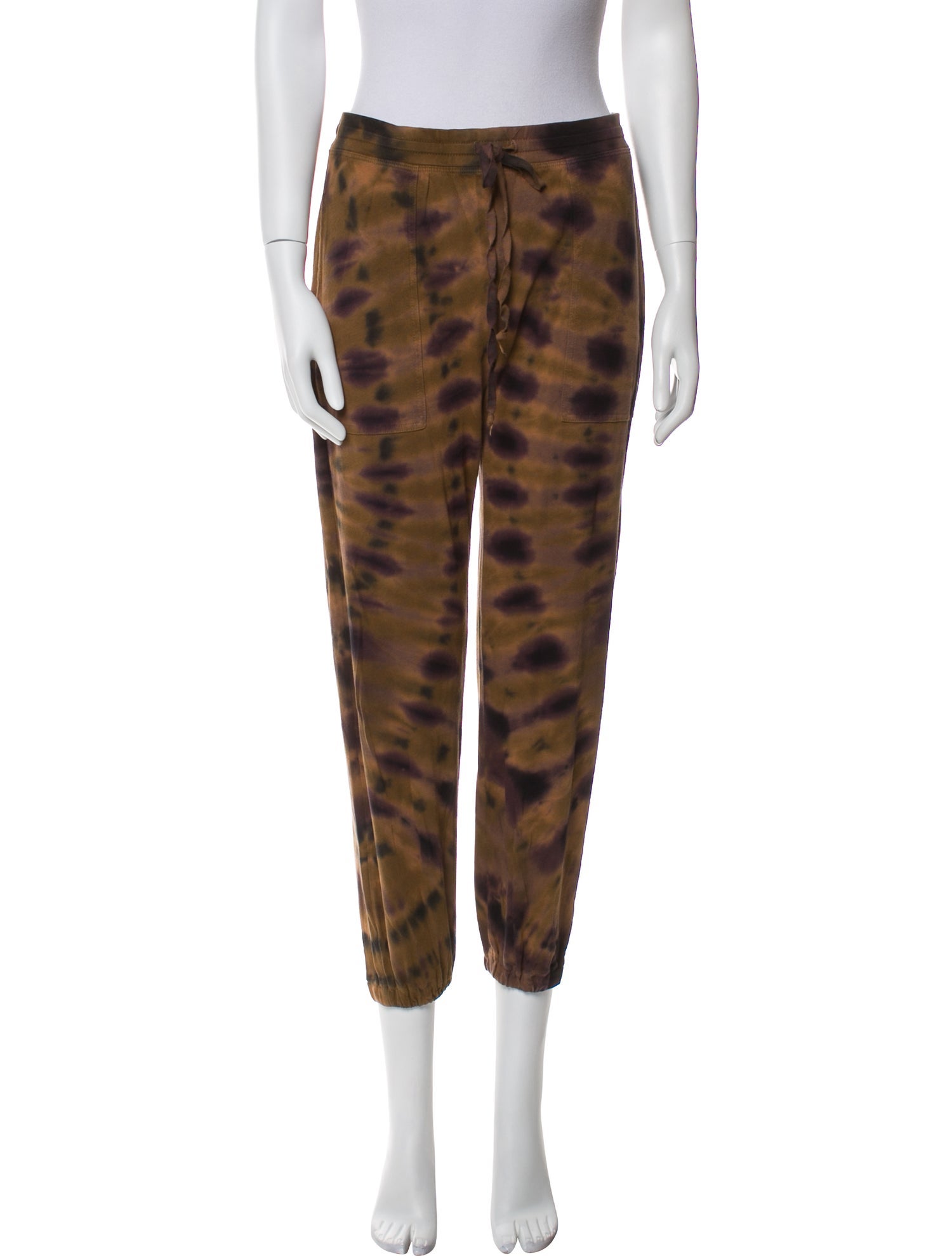 Raquel Allegra Tie-Dye Print Sweatpants