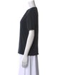 Raquel Allegra Scoop Neck Short Sleeve T-Shirt
