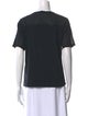 Raquel Allegra Scoop Neck Short Sleeve T-Shirt