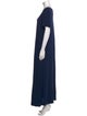 Raquel Allegra V-Neck Long Dress