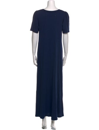 Raquel Allegra V-Neck Long Dress