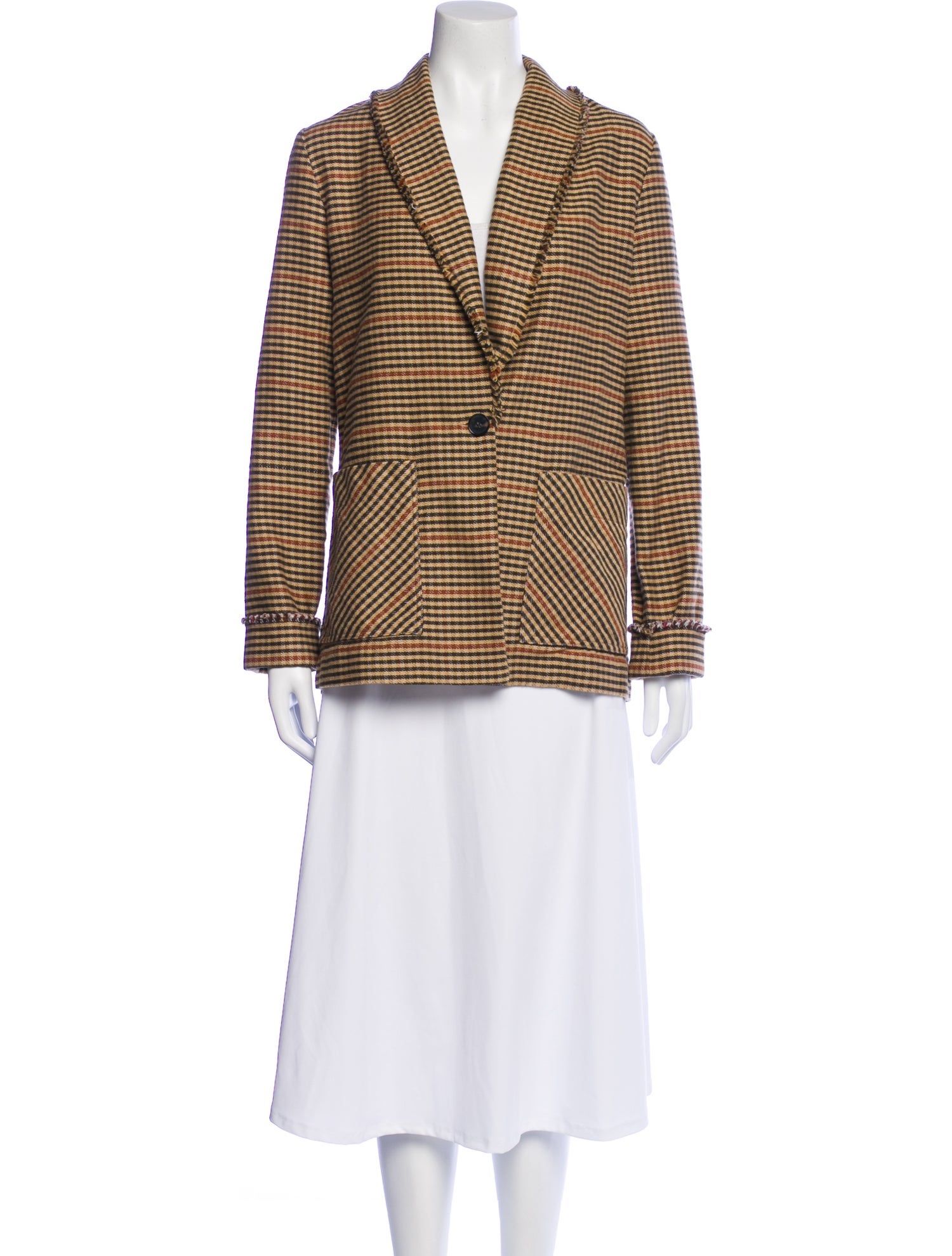 Raquel Allegra Striped Blazer