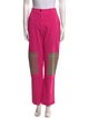 Raquel Allegra Colorblock Pattern Wide Leg Pants