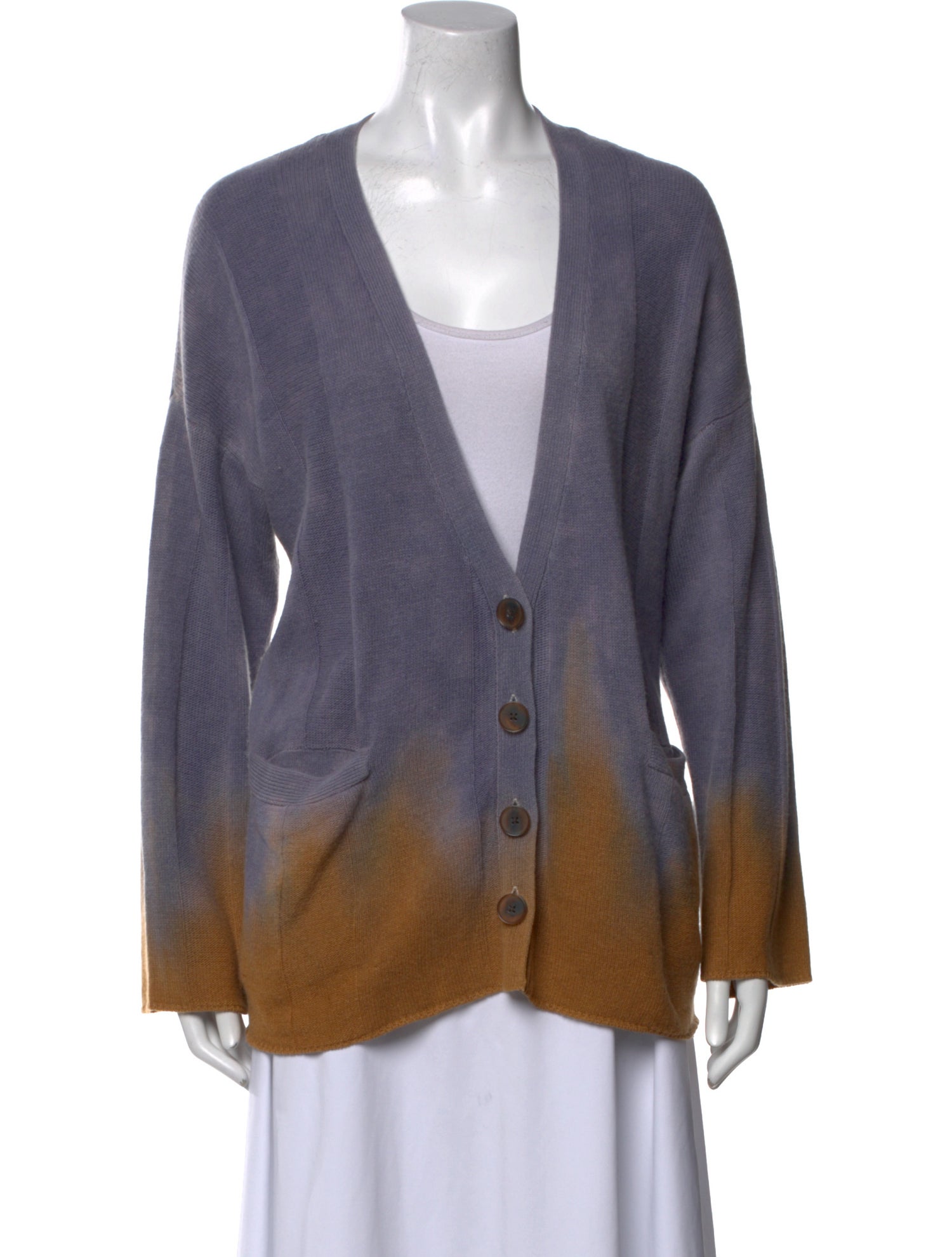 Raquel Allegra Cashmere Printed Sweater