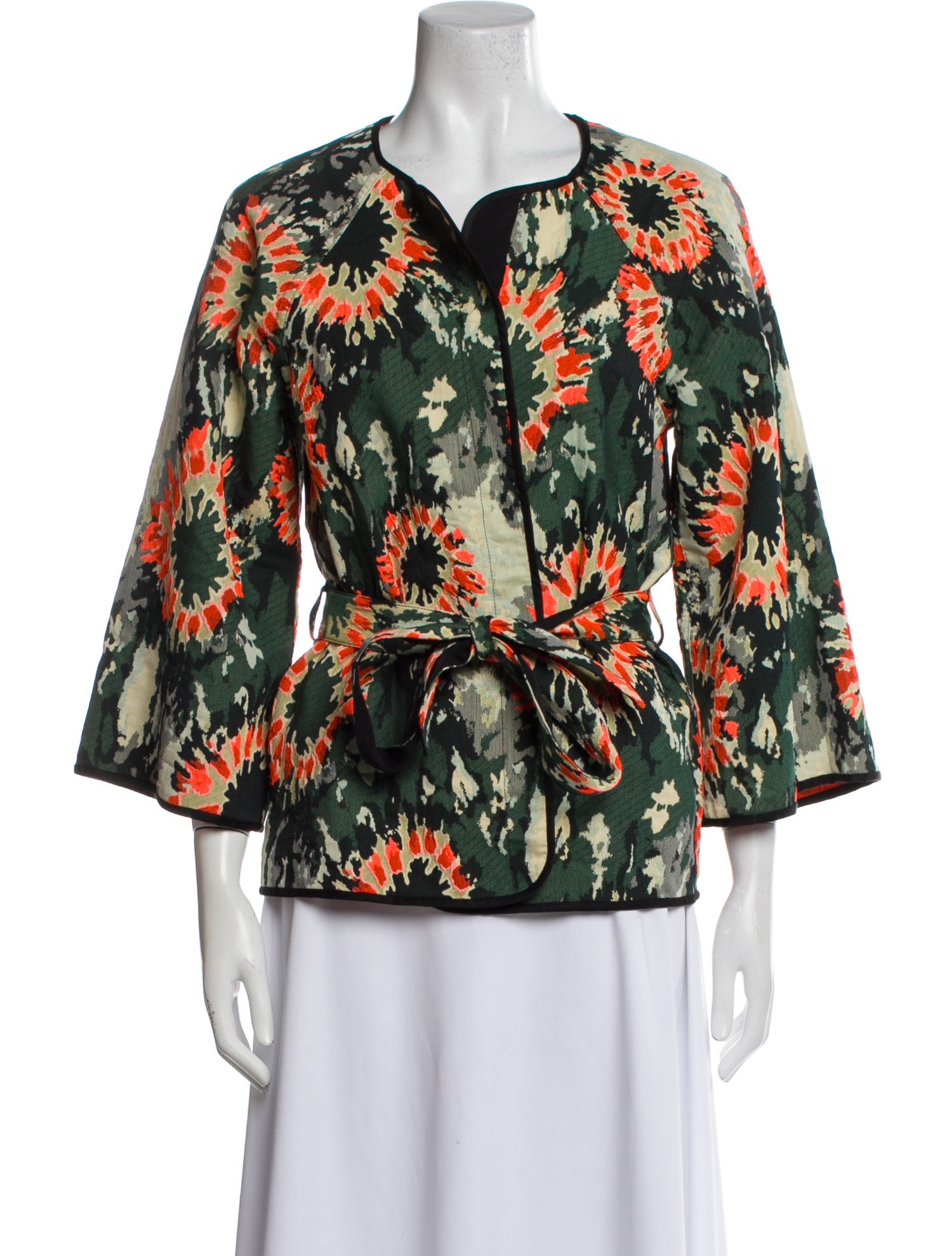 Raquel Allegra Floral Print Jacket
