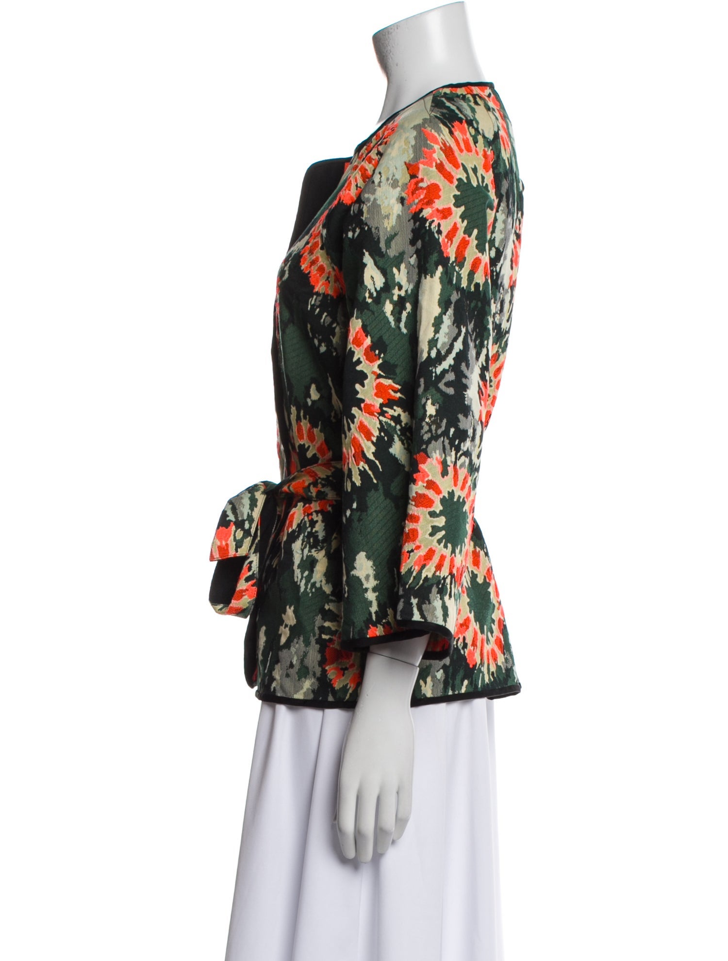 Raquel Allegra Floral Print Jacket