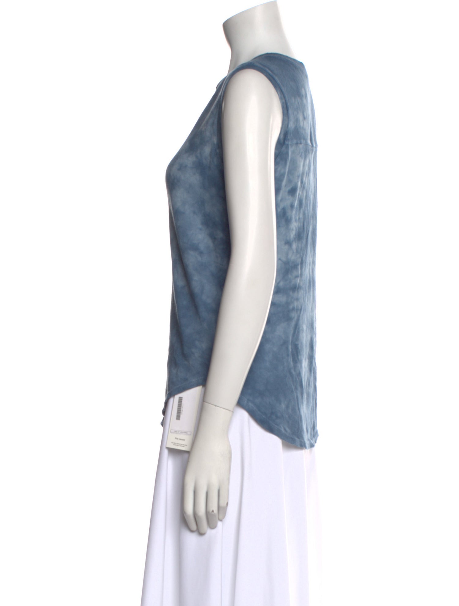 Raquel Allegra Graphic Print Crew Neck Top w/ Tags