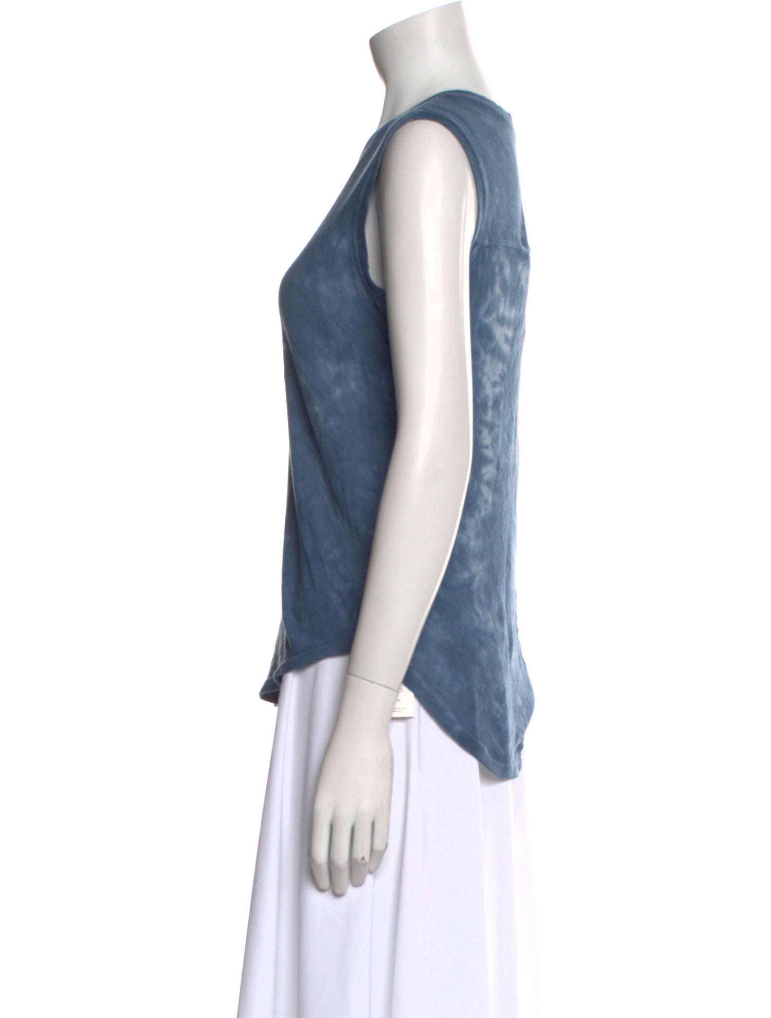 Raquel Allegra Graphic Print Crew Neck Top w/ Tags