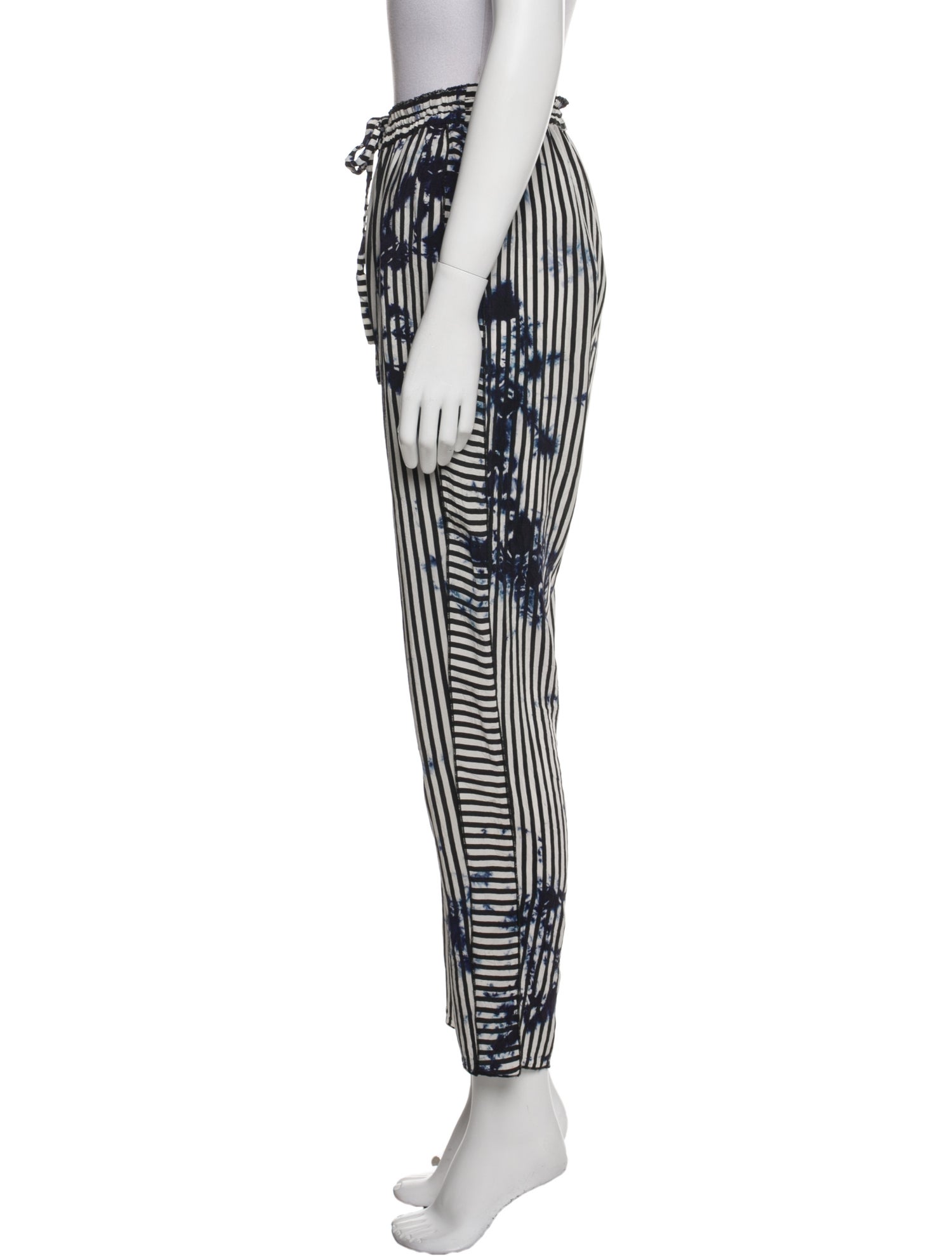 Raquel Allegra Silk Straight Leg Pants