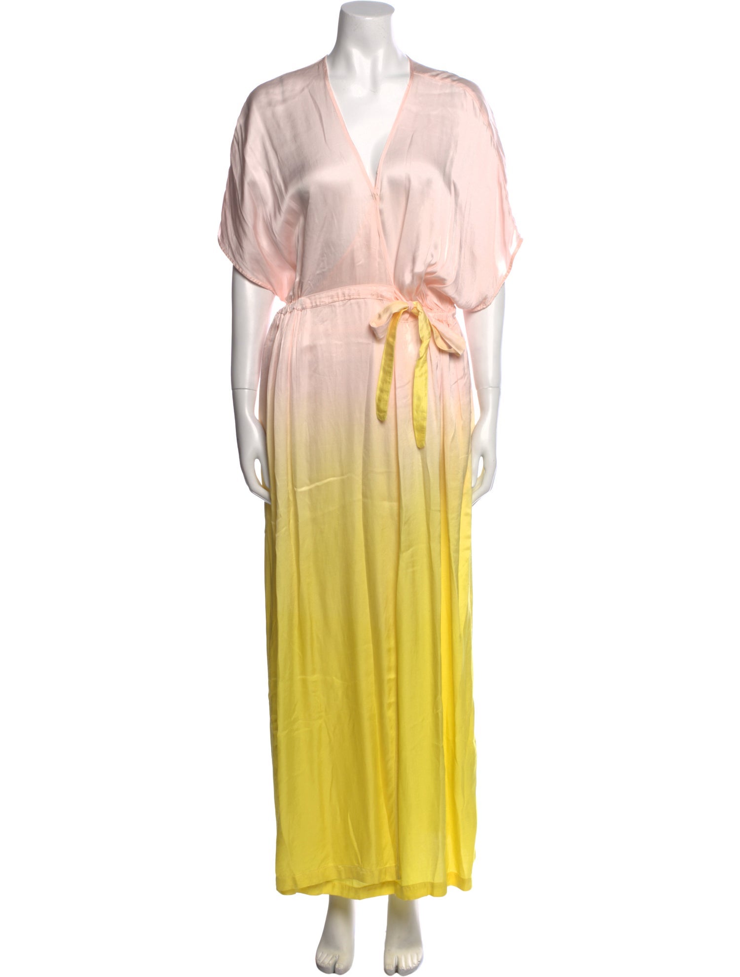 Raquel Allegra V-Neck Long Dress