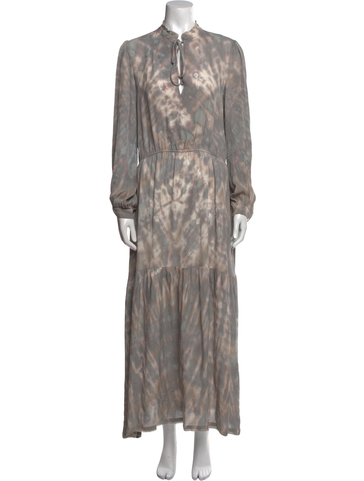 Raquel Allegra Silk Long Dress