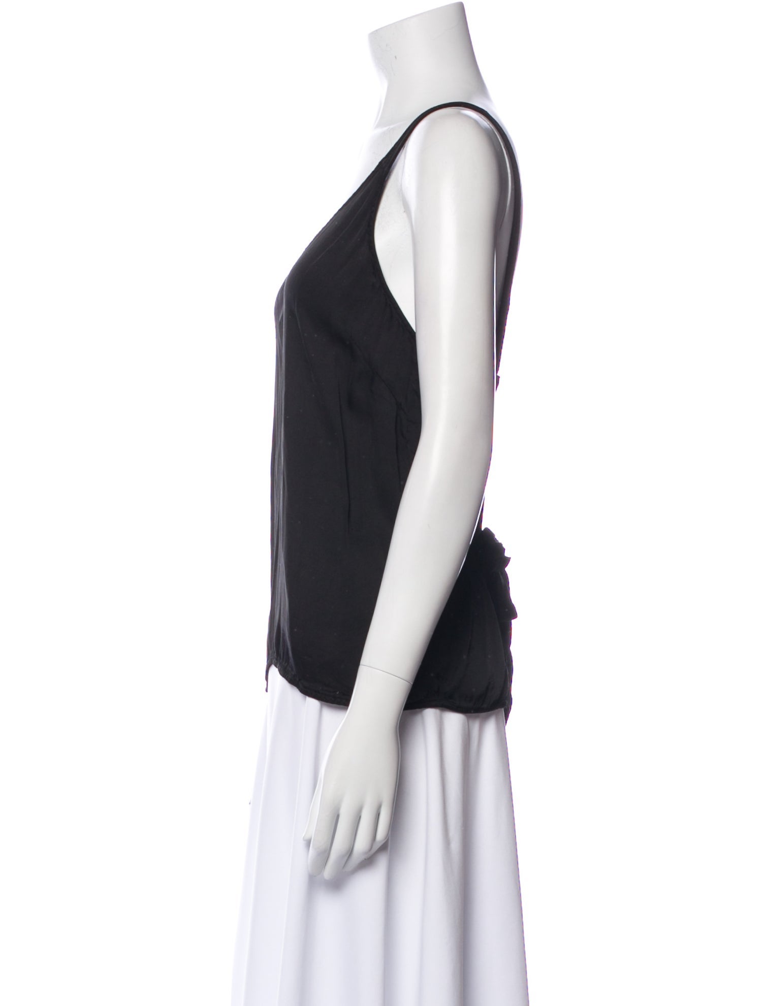 Raquel Allegra V-Neck Sleeveless Top