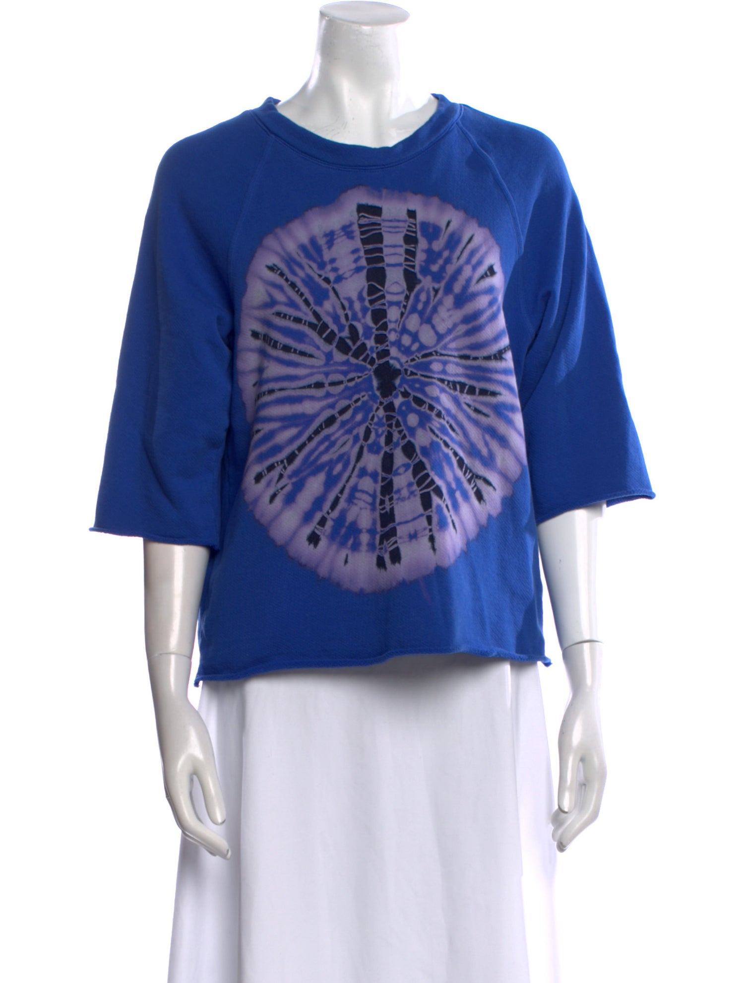 Raquel Allegra Graphic Print Crew Neck T-Shirt