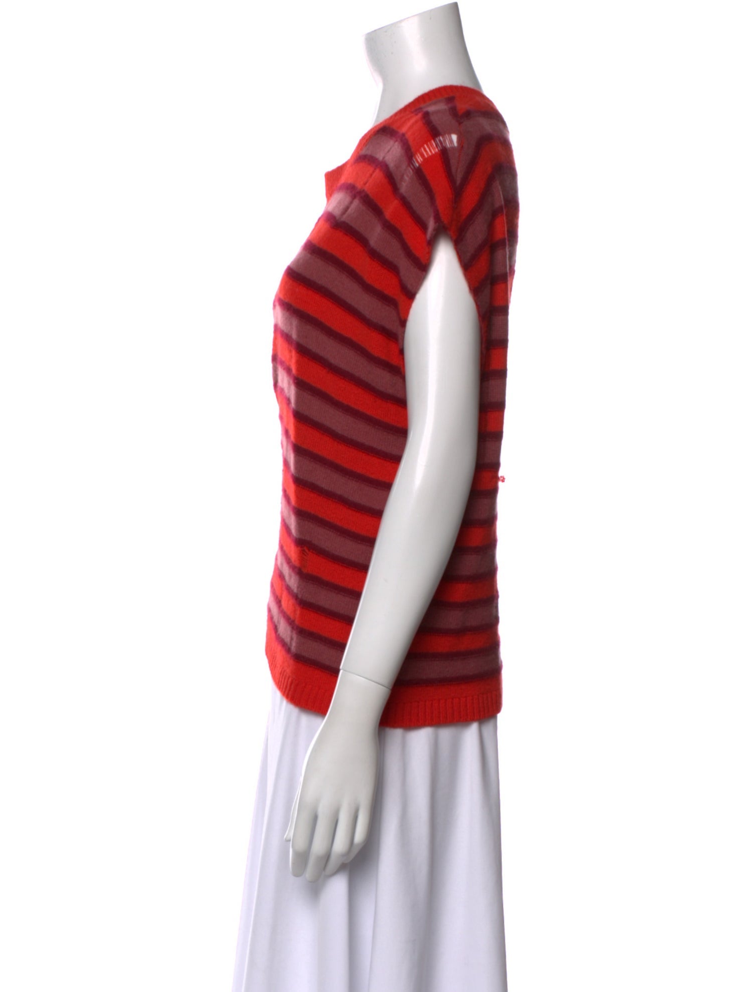 Raquel Allegra Cashmere Striped Sweater