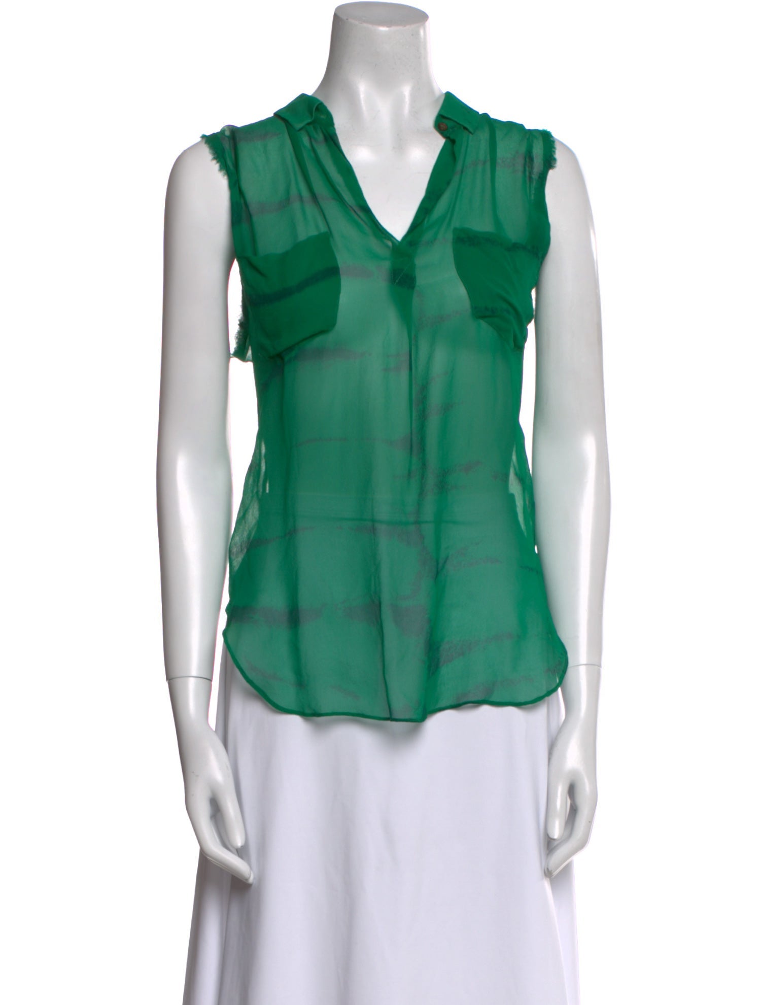 Raquel Allegra Silk Printed Blouse