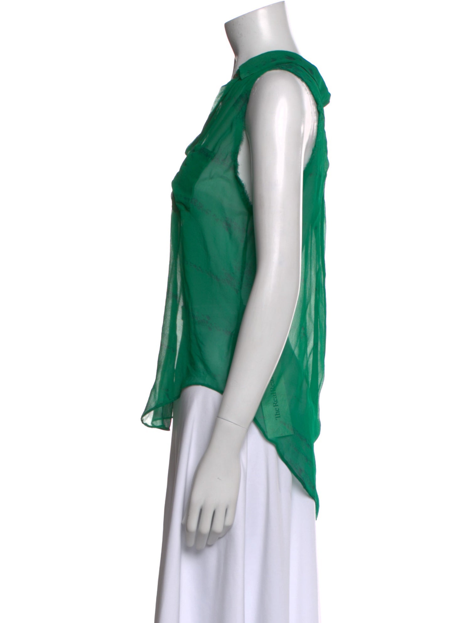 Raquel Allegra Silk Printed Blouse