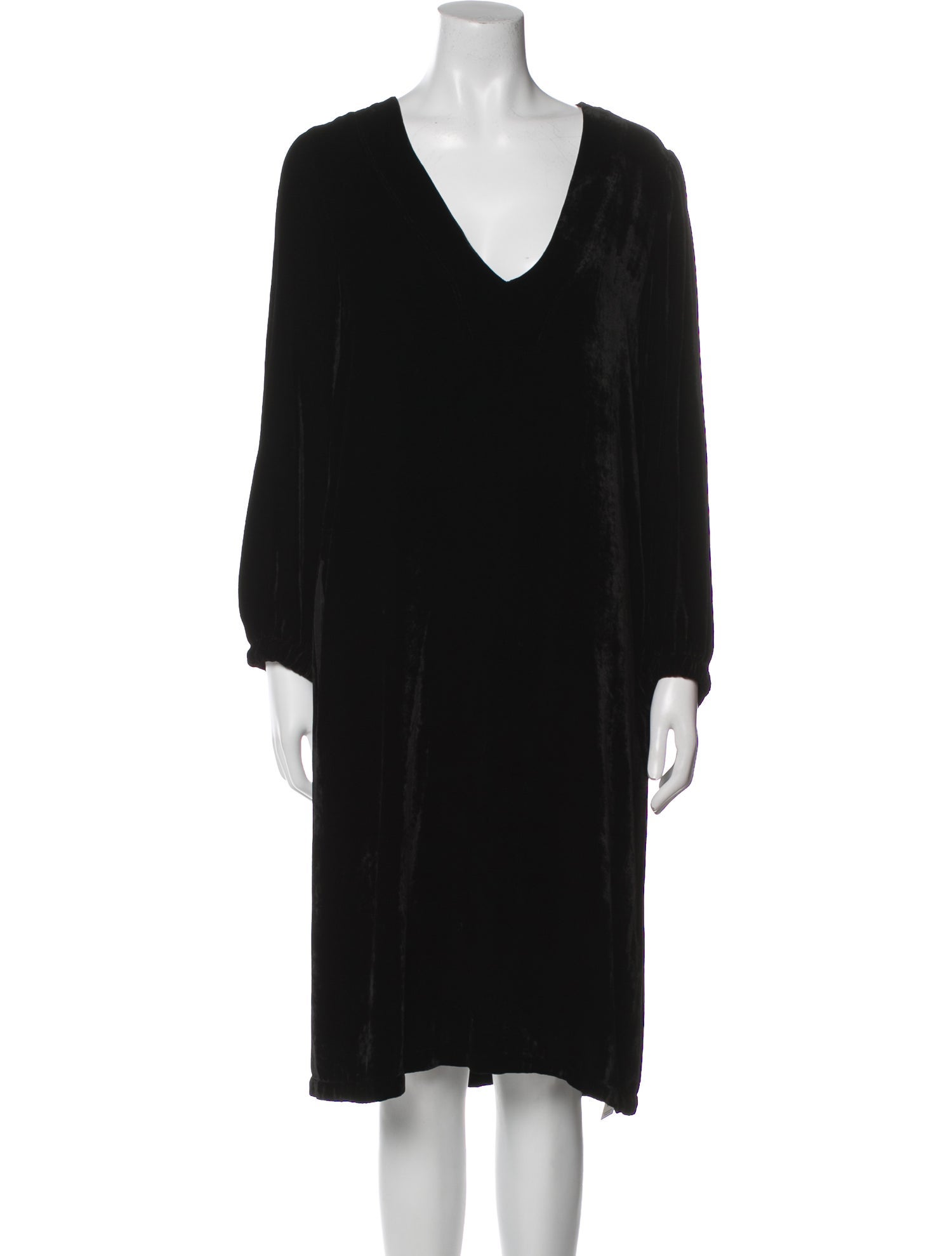 Raquel Allegra V-Neck Mini Dress