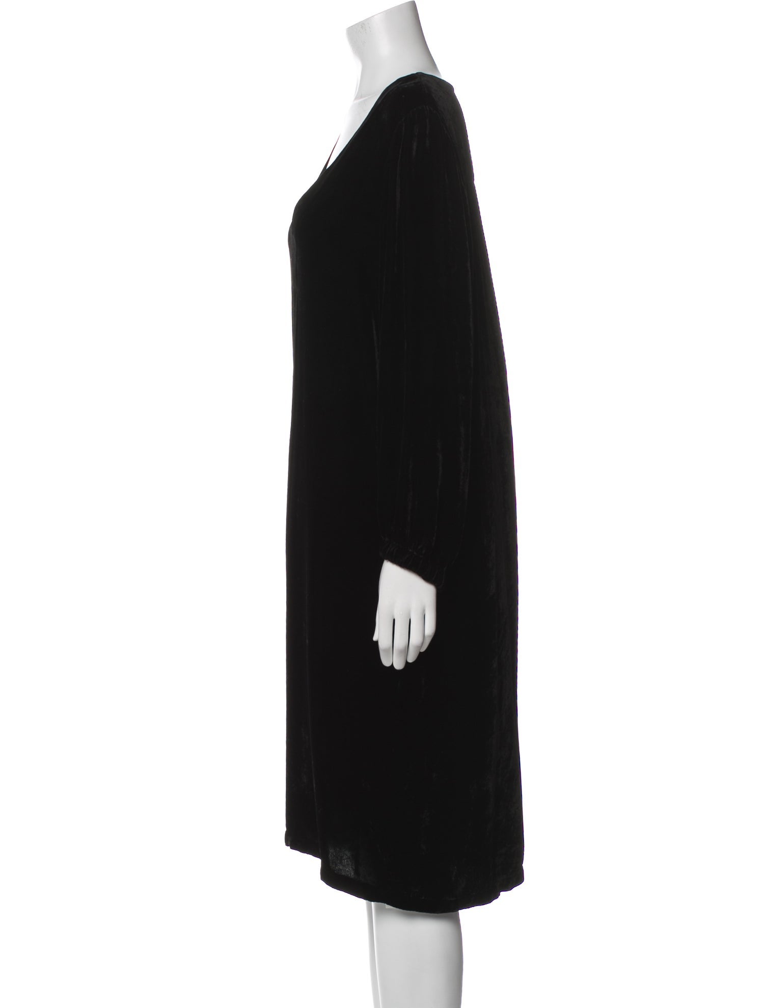 Raquel Allegra V-Neck Mini Dress