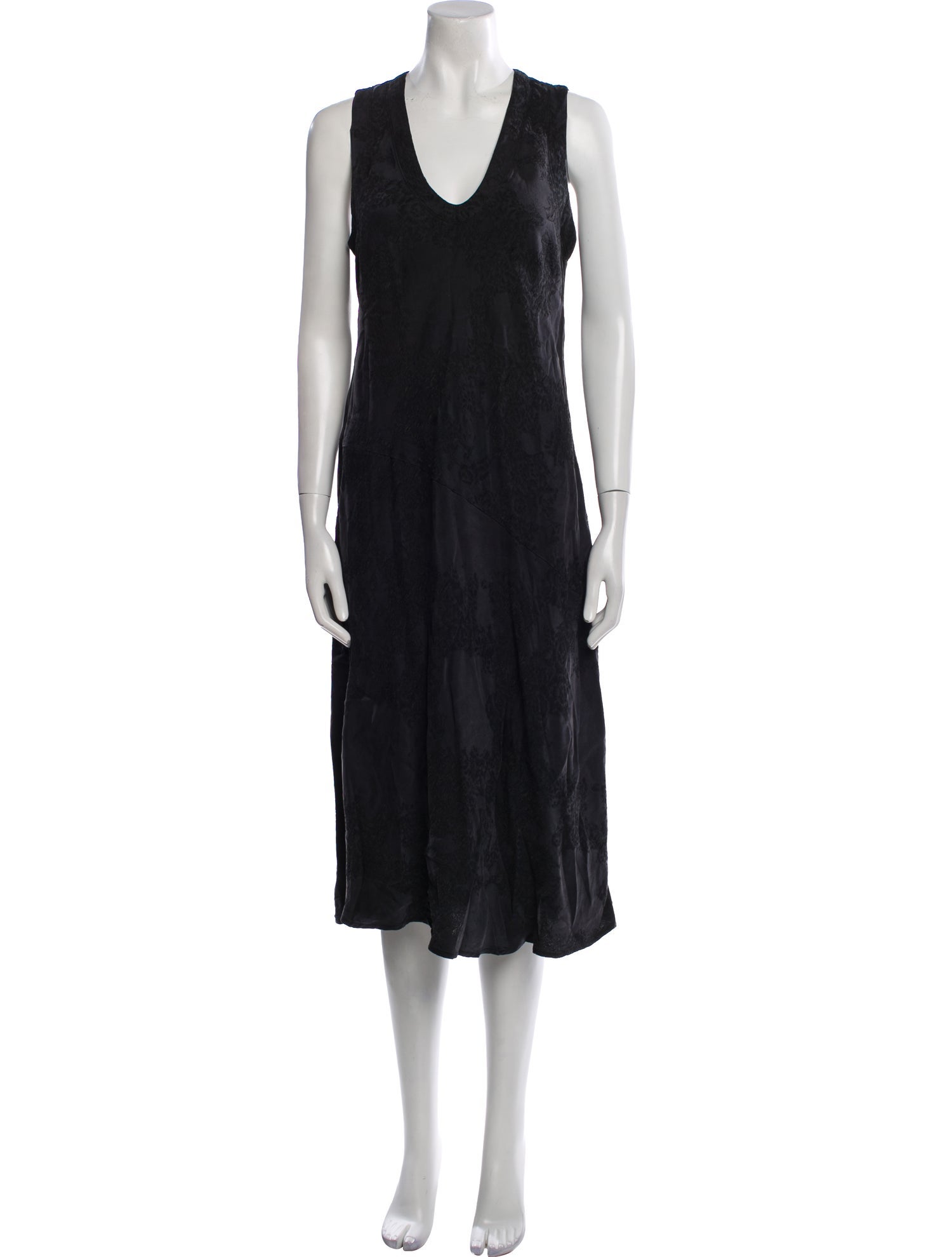 Raquel Allegra Wool Midi Length Dress