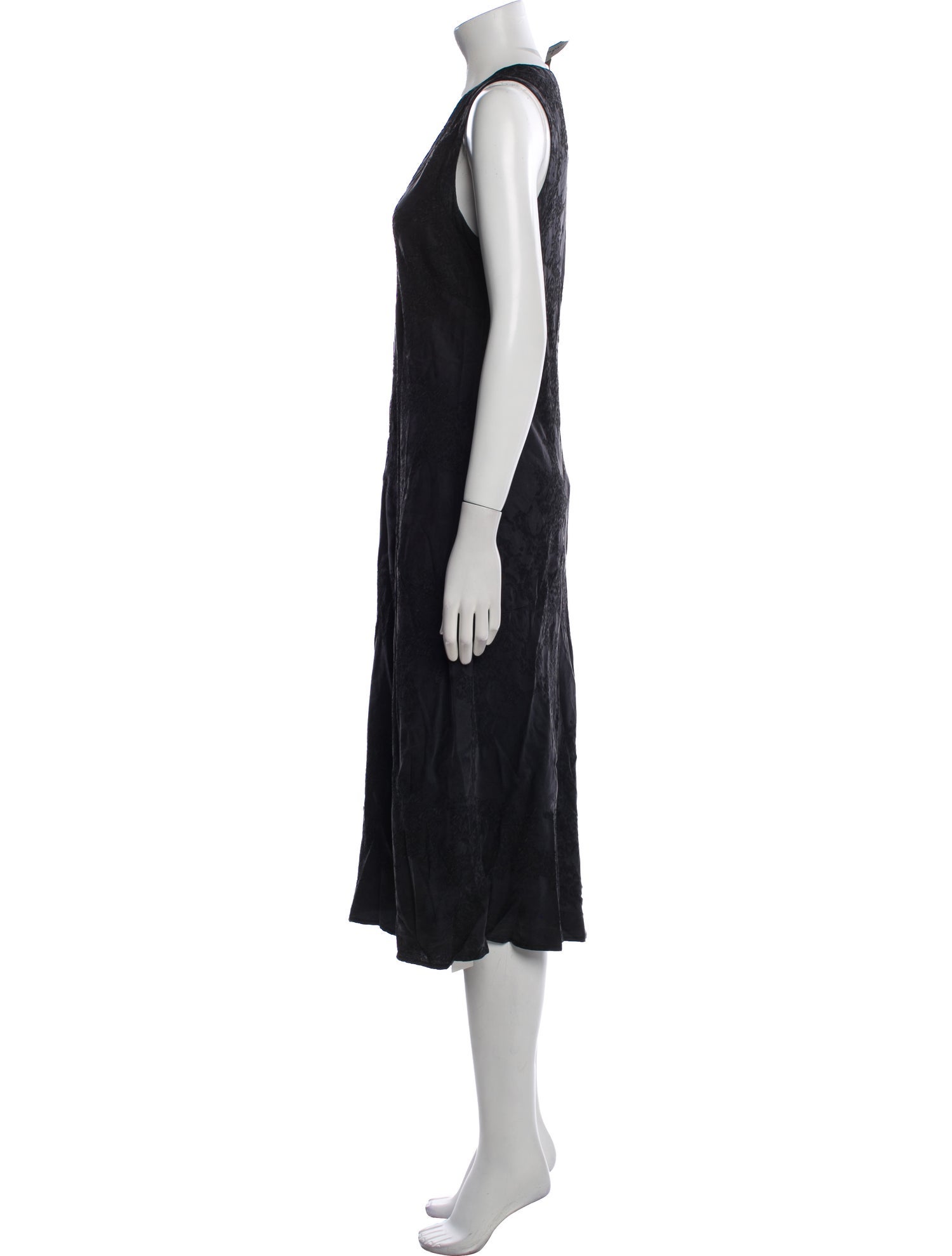 Raquel Allegra Wool Midi Length Dress