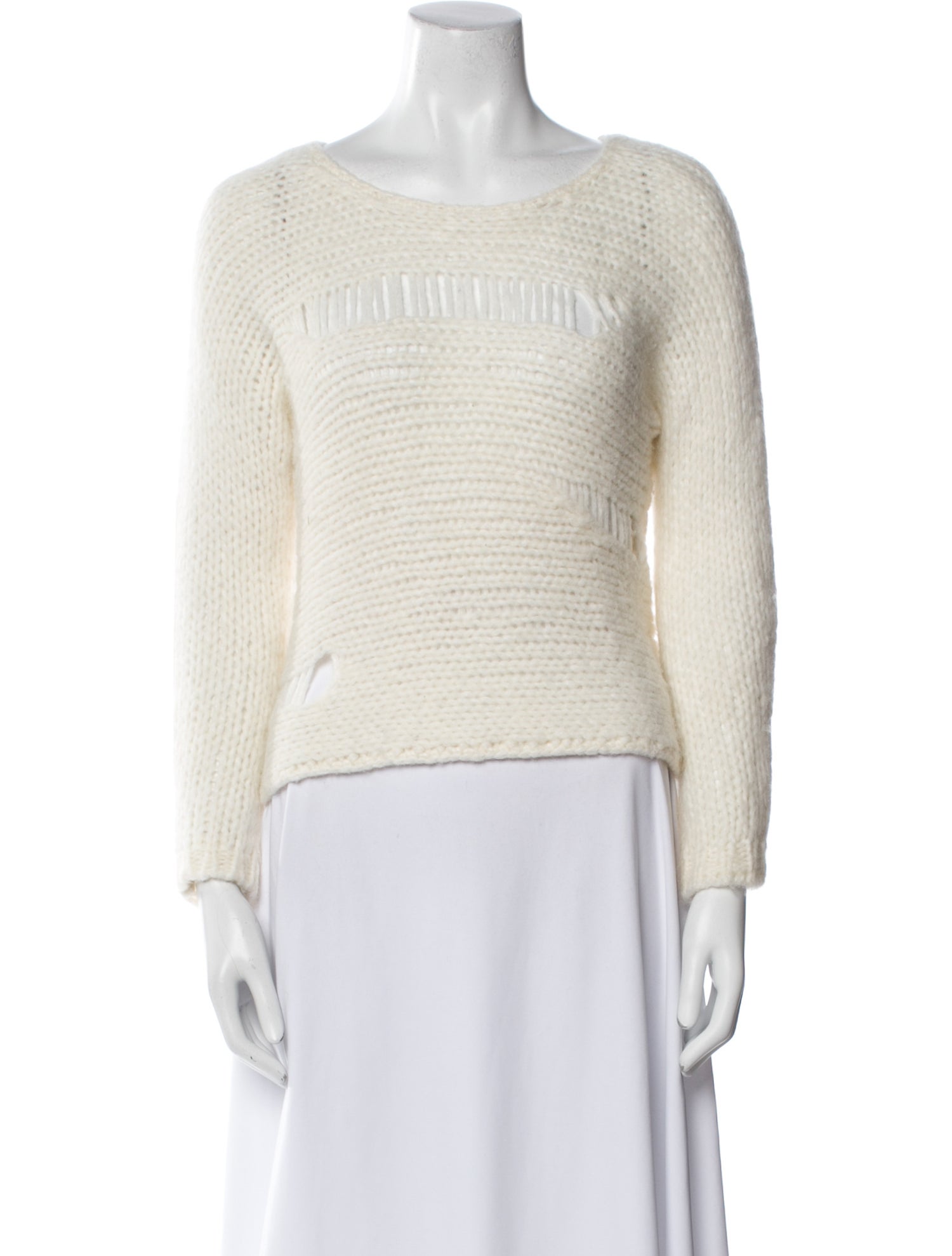 Raquel Allegra Scoop Neck Sweater
