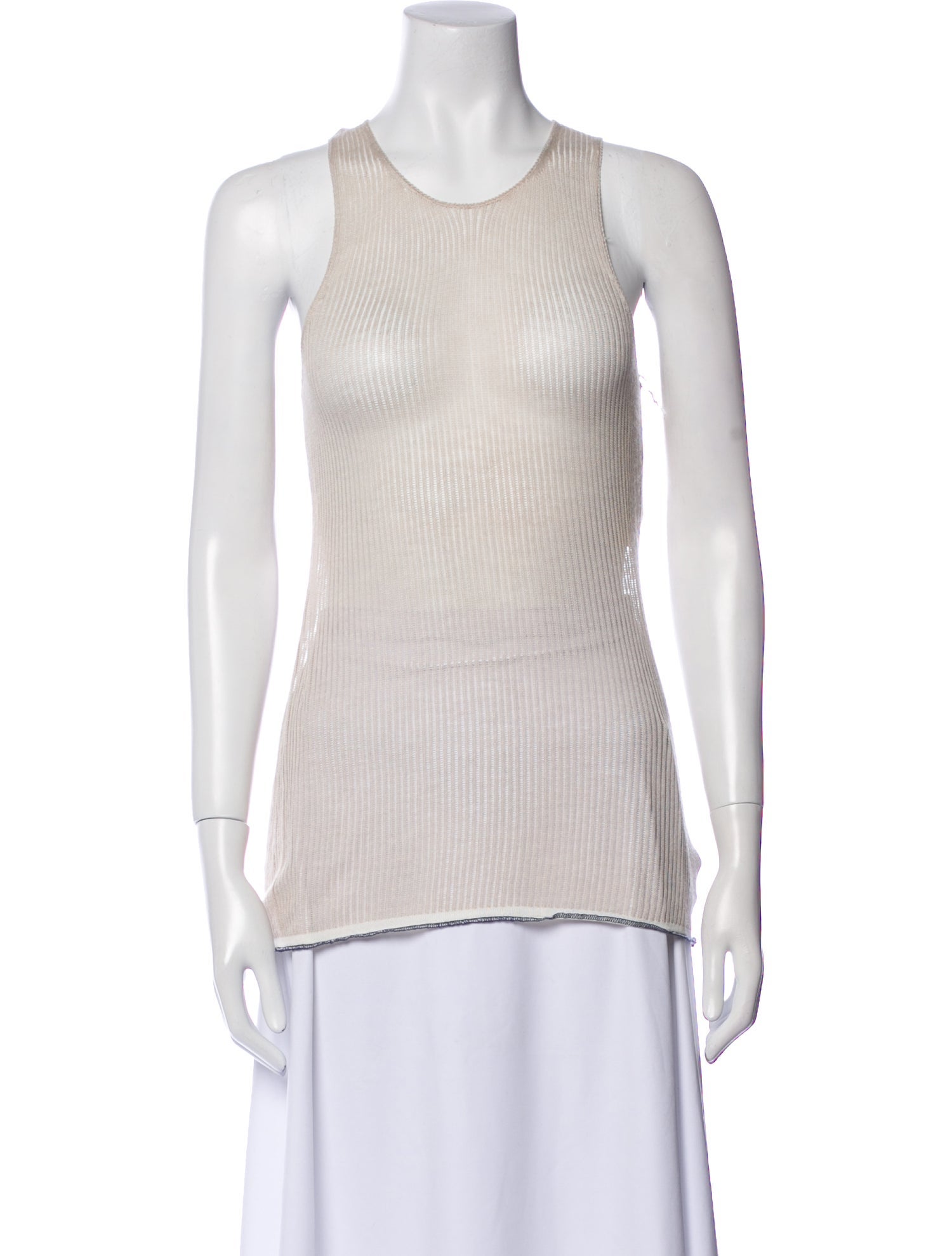 Raquel Allegra Scoop Neck Sleeveless Top w/ Tags