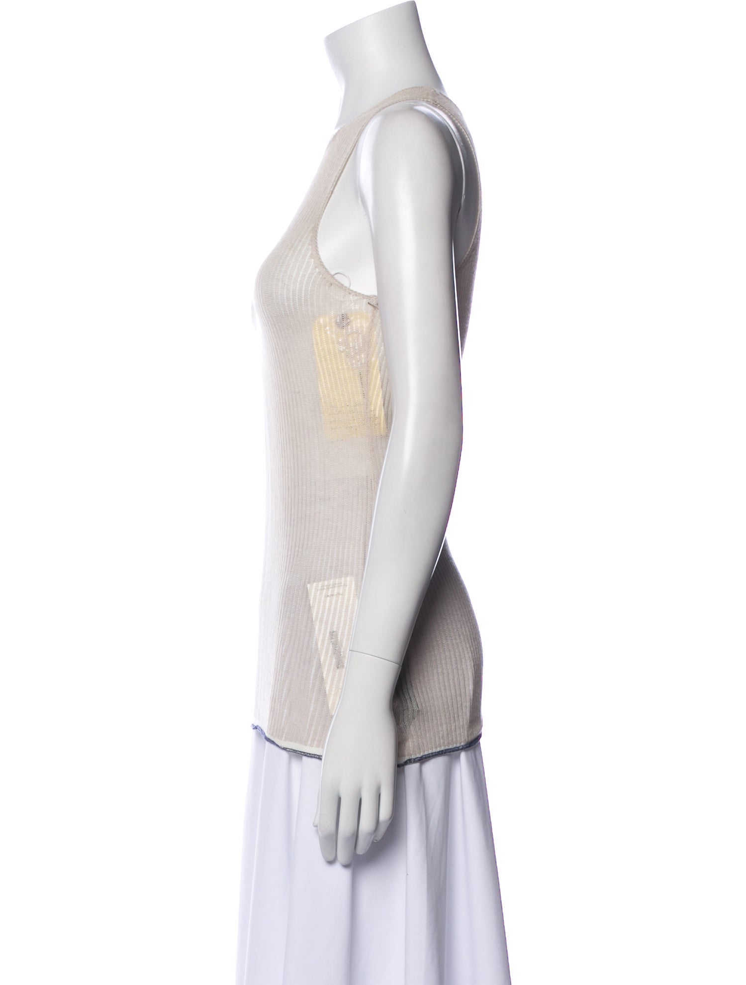 Raquel Allegra Scoop Neck Sleeveless Top w/ Tags