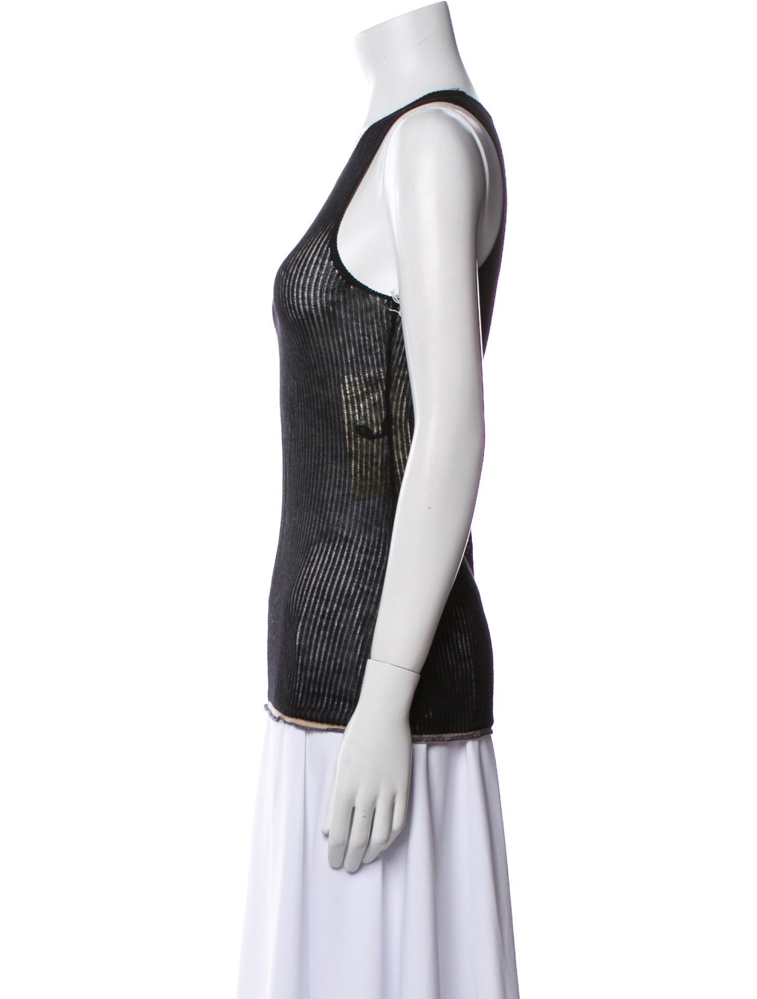 Raquel Allegra Scoop Neck Sleeveless Top w/ Tags