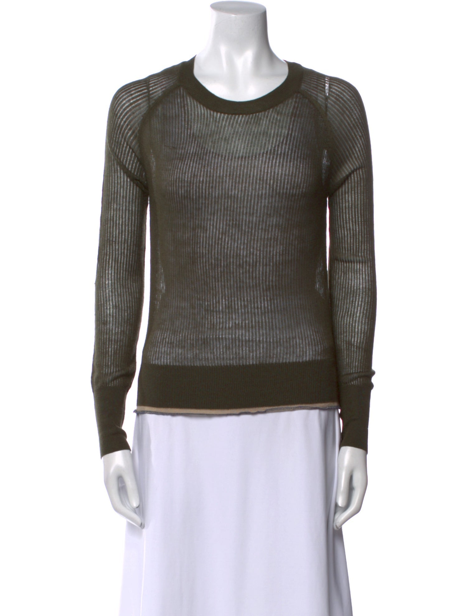 Raquel Allegra Crew Neck Long Sleeve Sweatshirt