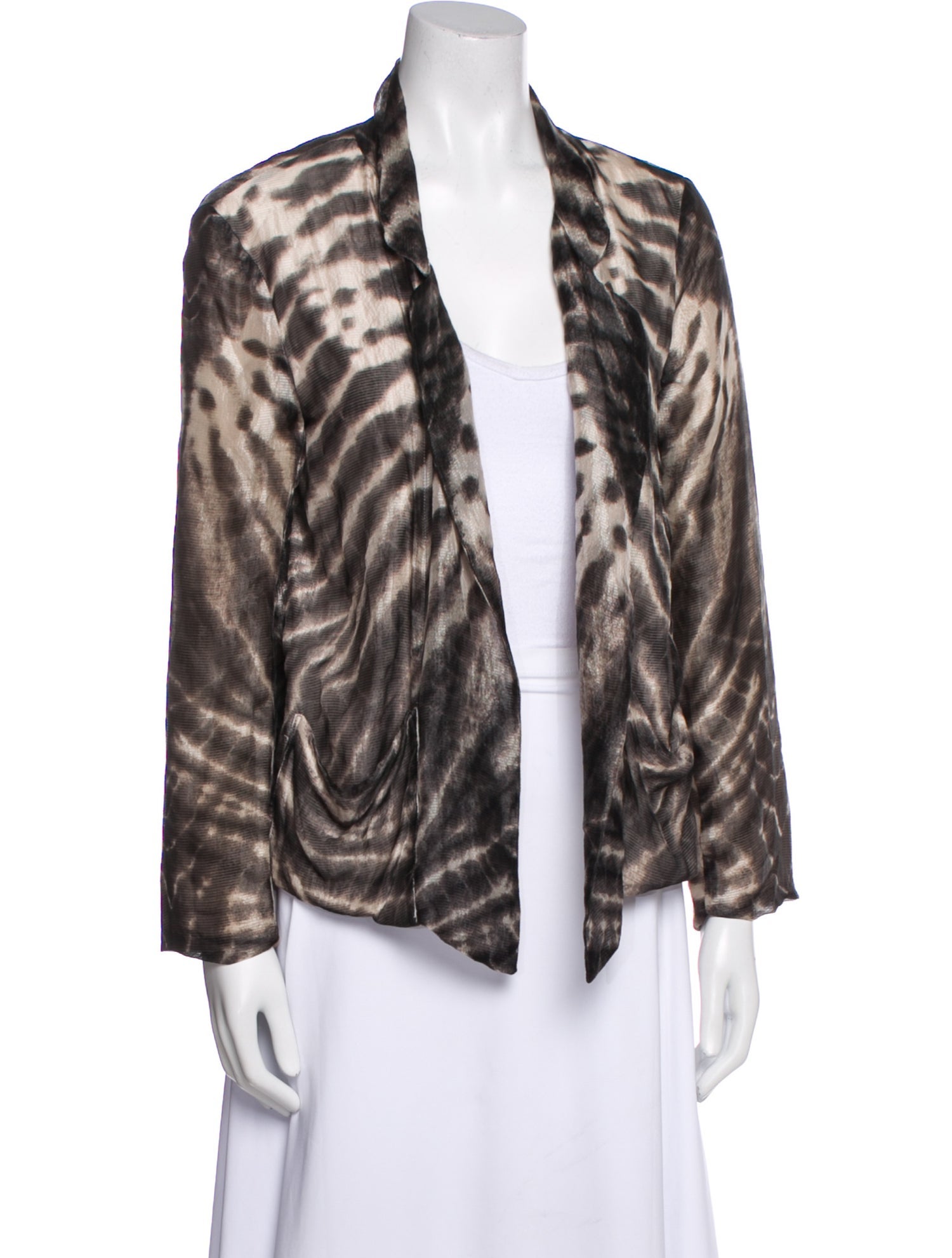 Raquel Allegra Animal Print Jacket