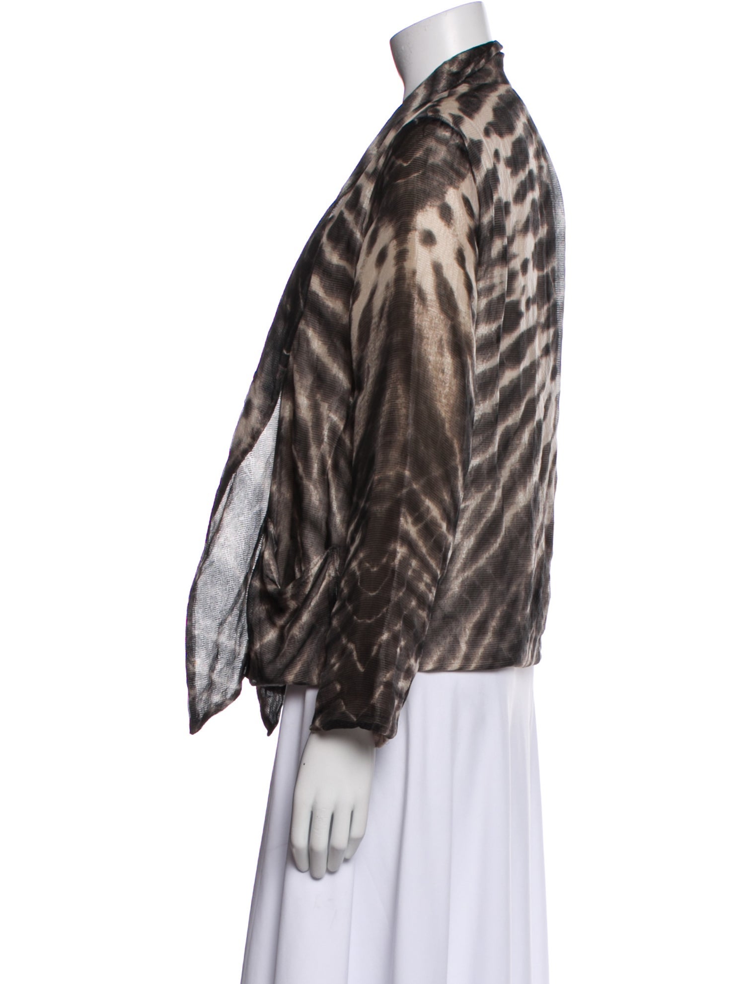 Raquel Allegra Animal Print Jacket