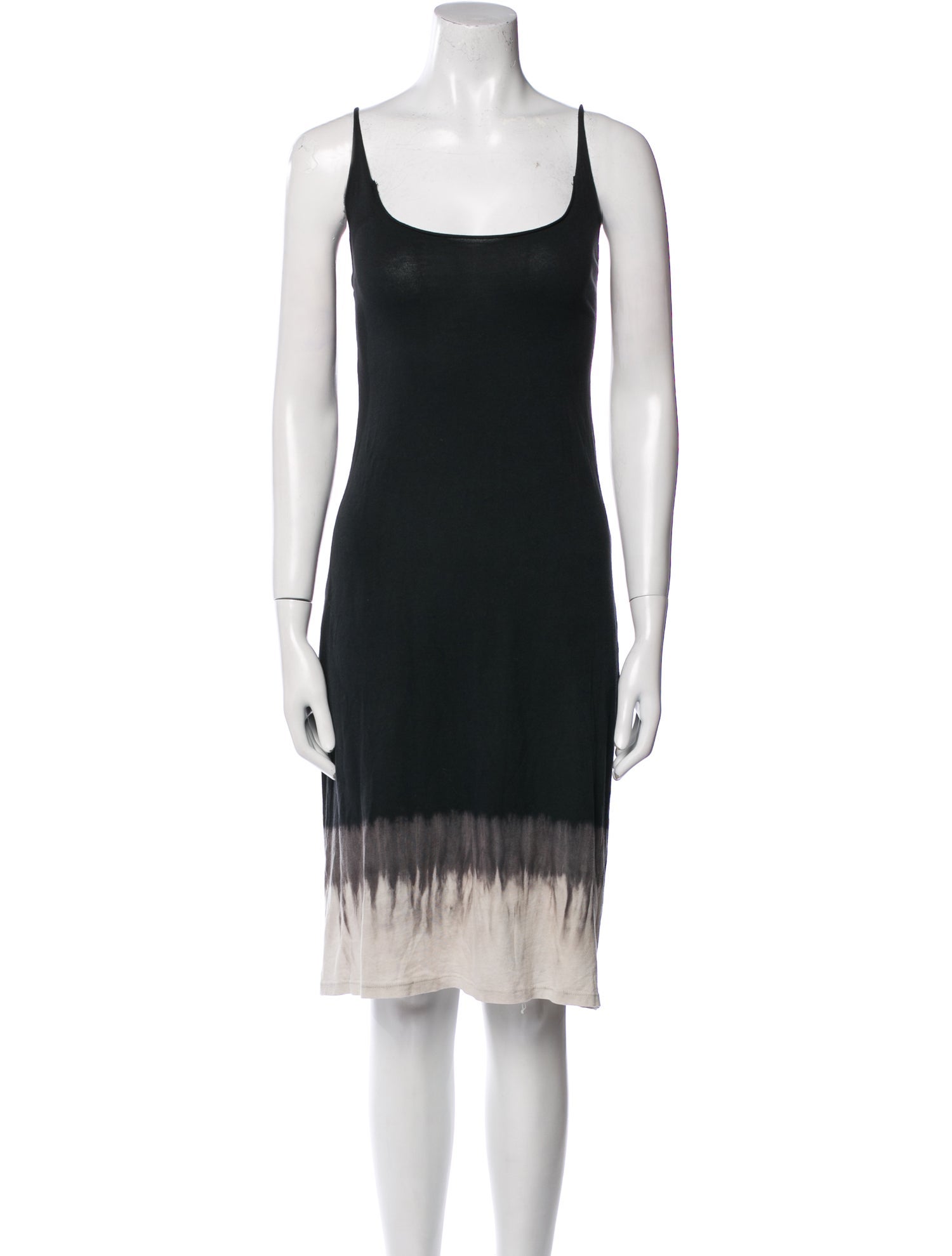 Raquel Allegra Tie-Dye Print Knee-Length Dress