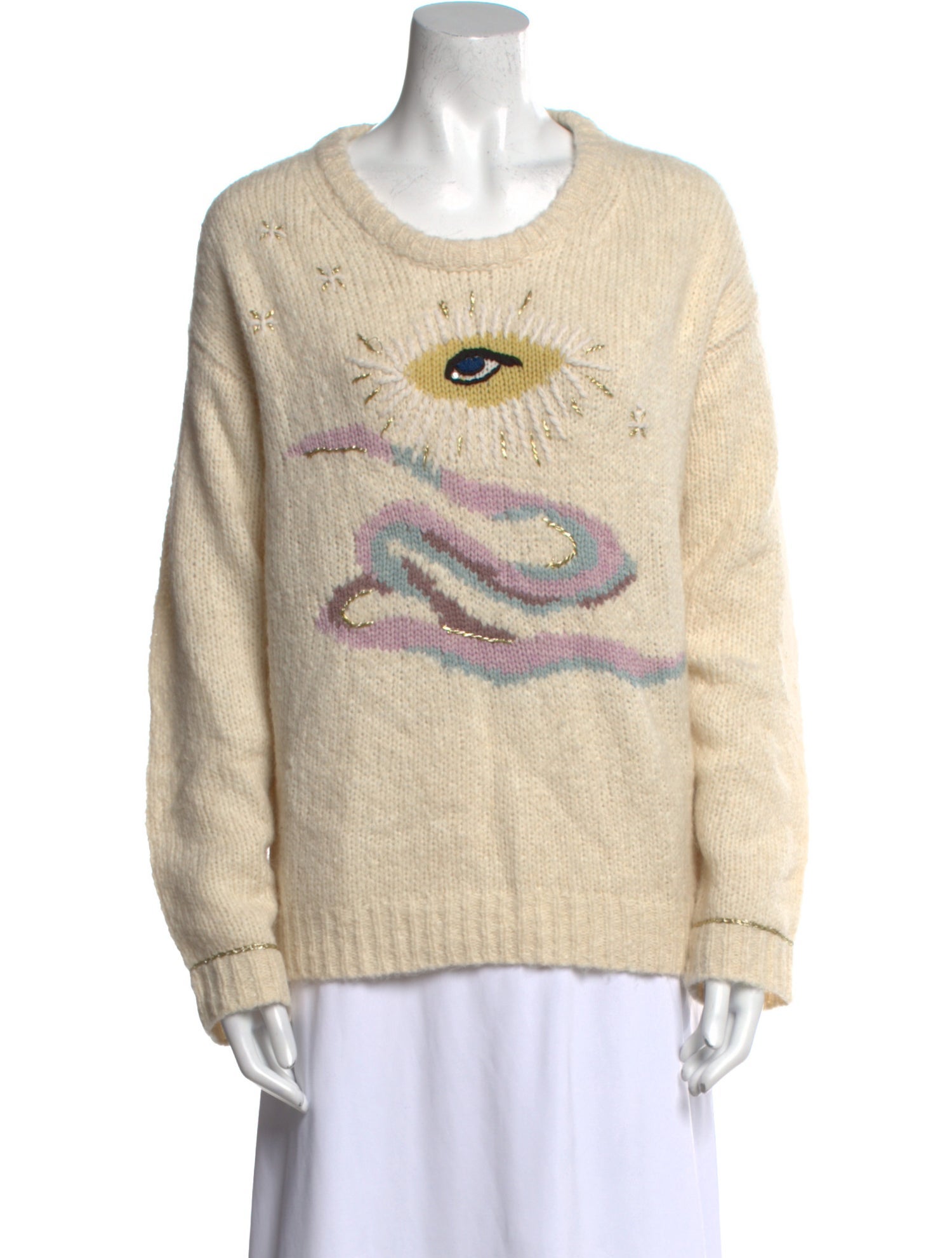 Raquel Allegra Scoop Neck Sweater