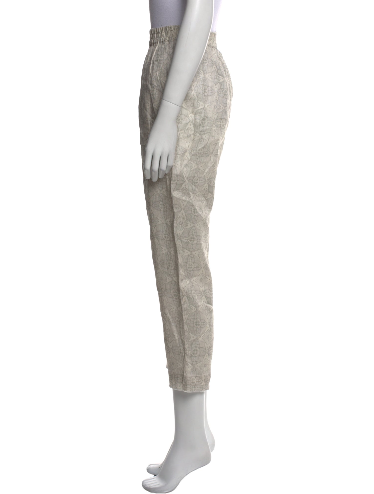 Raquel Allegra Linen Straight Leg Pants