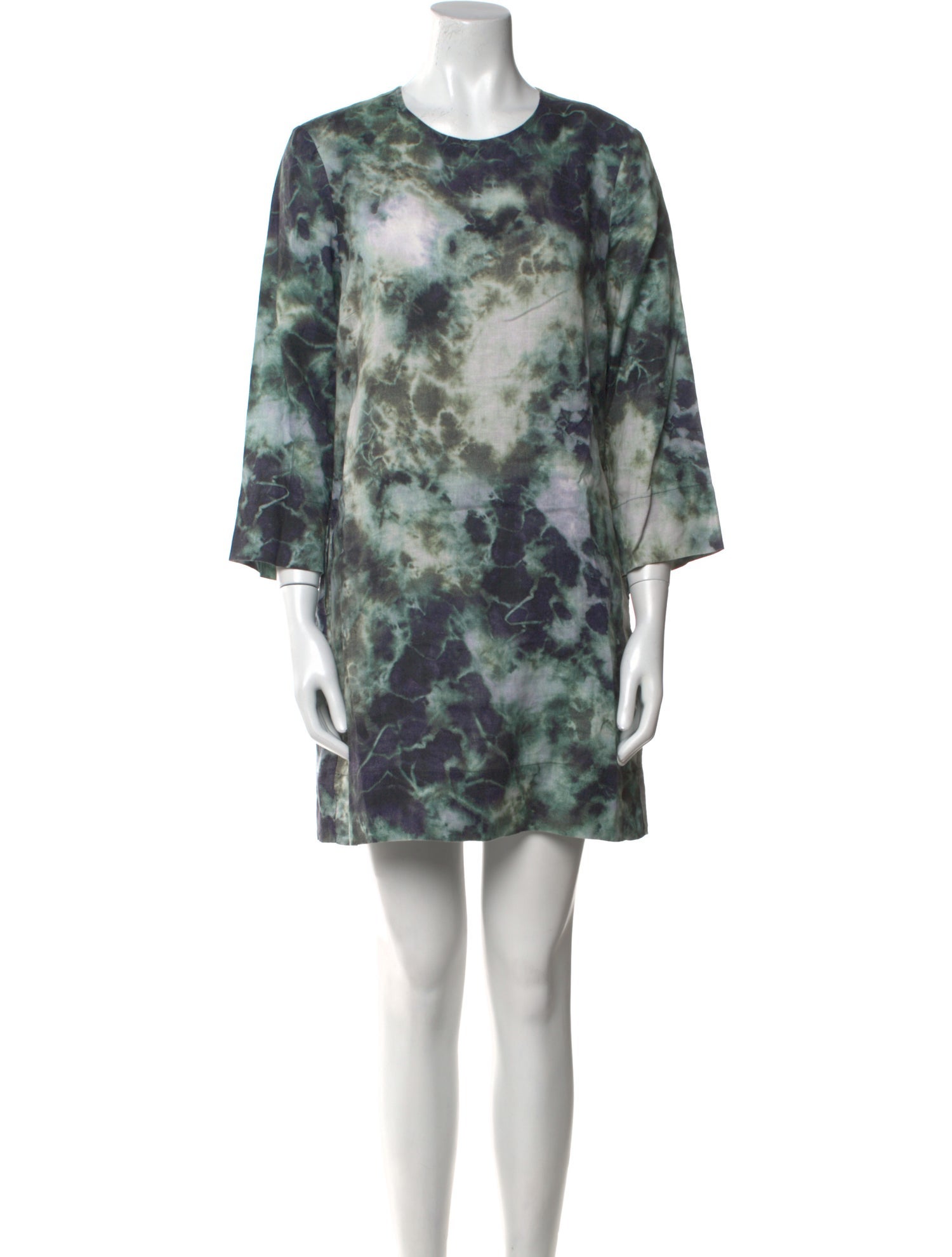 Raquel Allegra Linen Mini Dress