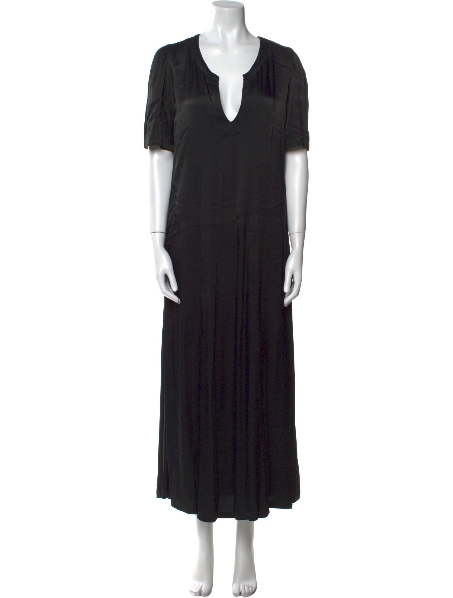 Raquel Allegra V-Neck Long Dress